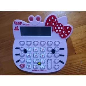 Máy tính cầm tay Samrio Hello kitty 